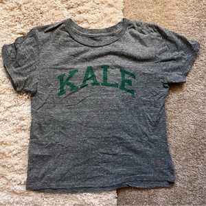 Womens SUBURBAN RIOT "KALE" T-Shirt - X Small - Heathered Gray, Green